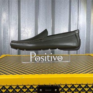 Bally Walton Fango Leather Drivers US 5.5
